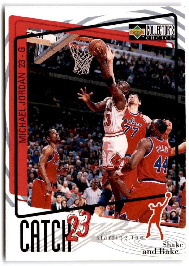 Amazon.com: 1997-98 Collector's Choice #193 MICHAEL JORDAN Catch